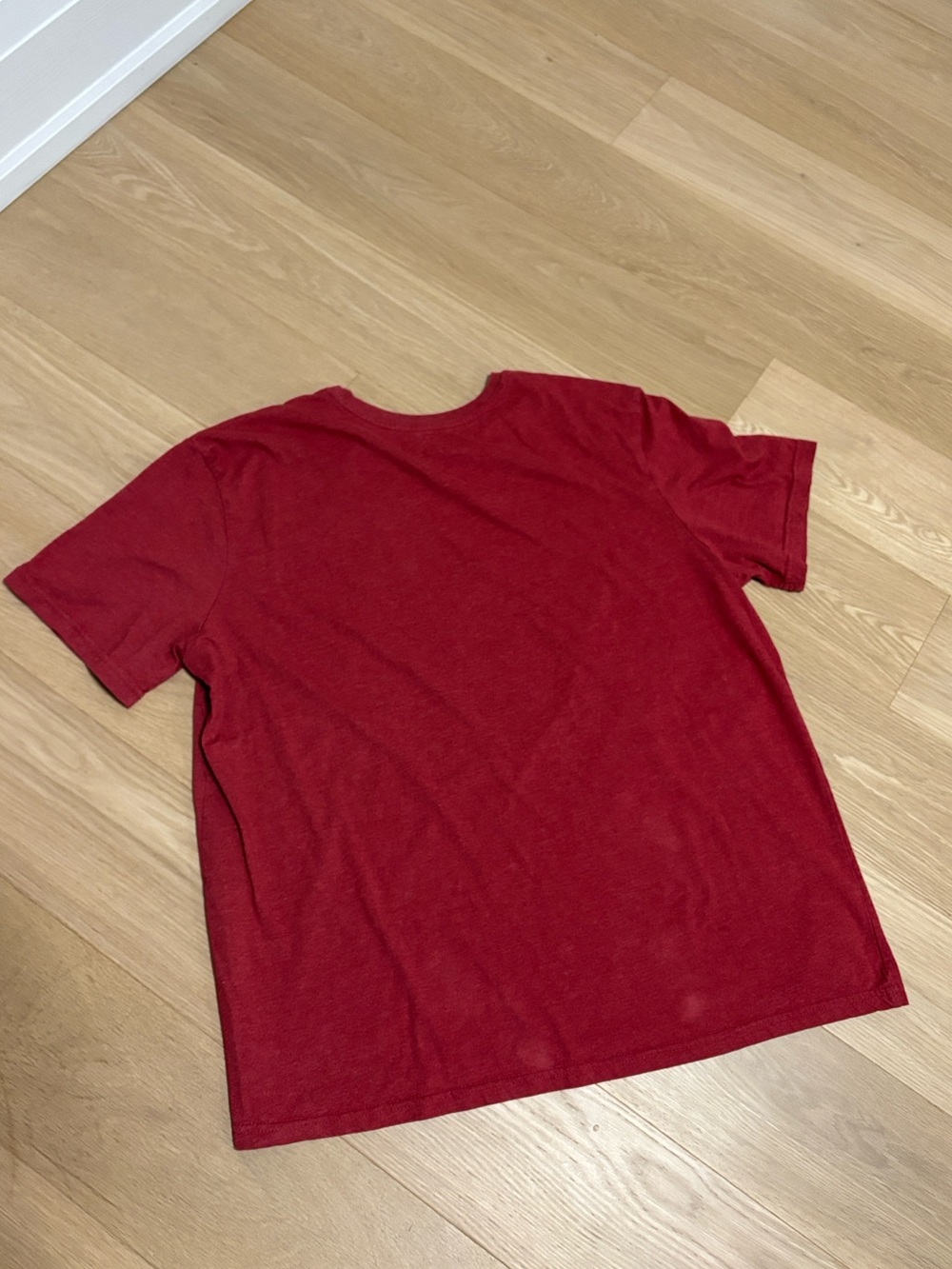 MARVEL (XL) Deadpool Short Sleeve Graphic Tee Red Crew Neck Cotton Blend - Picture 7 of 9